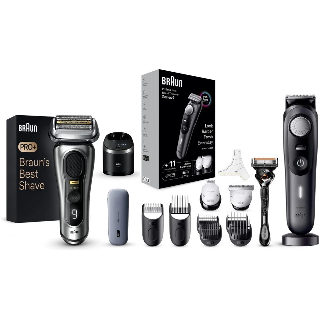 Braun Series 9 Pro+ Wet&Dry borotva + Braun Series 9 BT9441 trimmer (BRAhs00ss) (BRAhs00ss)