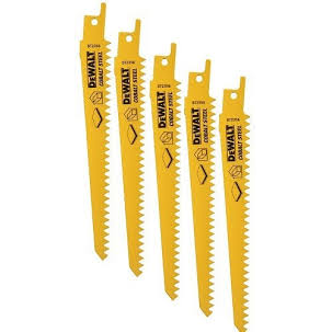 DEWALT DT2356 lemezfűrészlap GK BiM 152mm szablyafűrész 5db-os szett