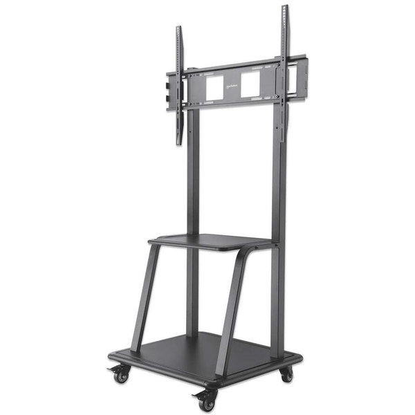 Manhattan 461665 flat panel bureau steun 2,54 m (100") Zwart Vloer