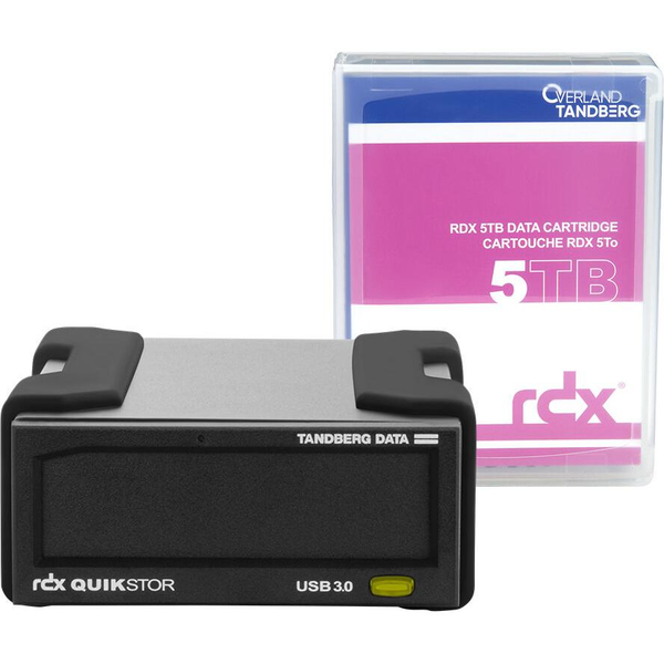 Overland-Tandberg 8882-RDX Backup-lagringsenhed Lagringsdrev RDX-patron 5 TB