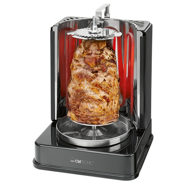 Clatronic DVG 3686 Függőleges Elektromos Grill / Döner Multigrill 1400 W