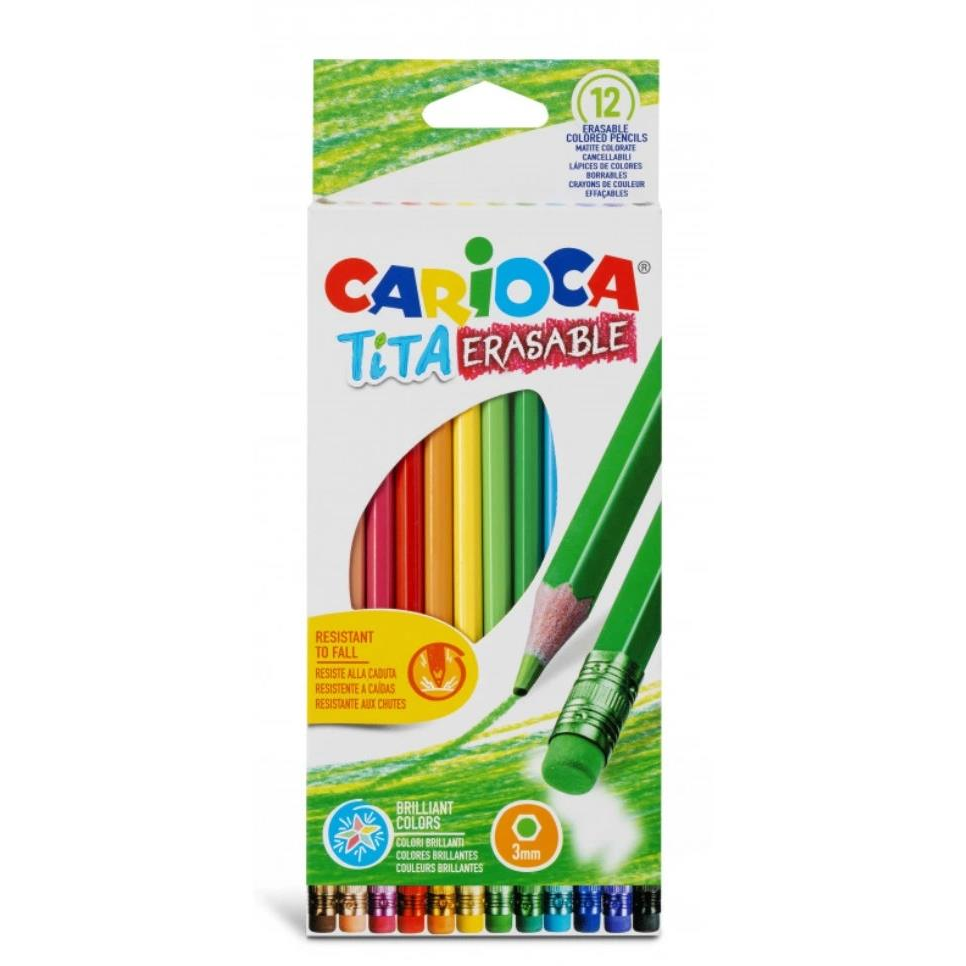 Carioca Tita 12 pcs erasable (28976)