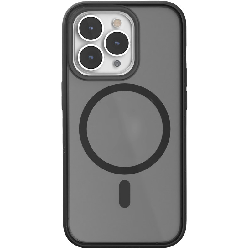 Woodcessories Clear Apple iPhone 14 Pro MagSafe Tok - Fekete (ECO639)