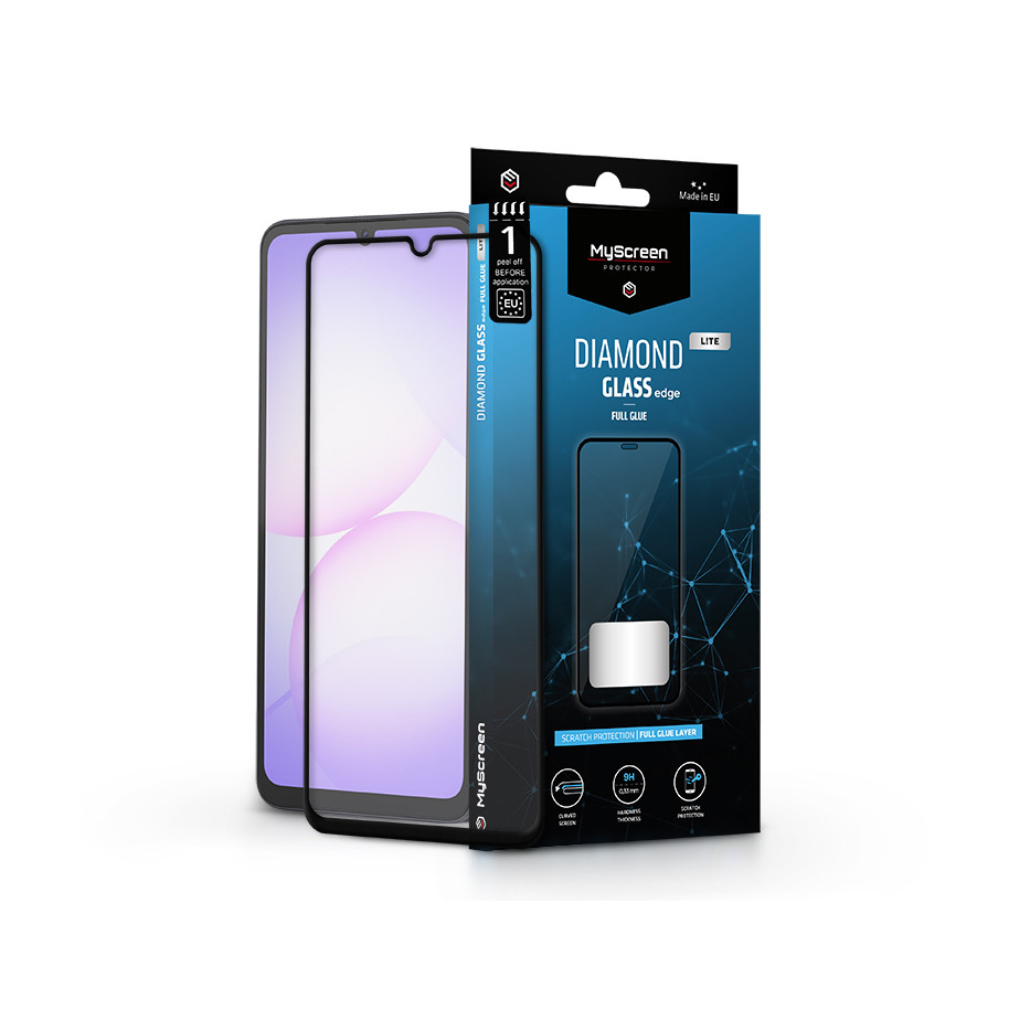 MyScreen Diamond Glass Lite Edge2.5D Full Glue - Samsung SM-A075 Galaxy A07 üvegfólia (MS268875)