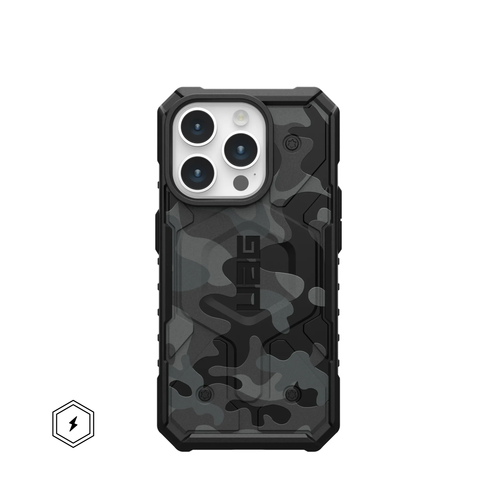 UAG Pathfinder SE MagSafe Apple iPhone 15 Pro Tok - Midnight camo (114283114061)