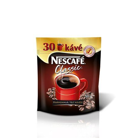 Nescafé "Classic" instant kávé utántöltő 50g (1004096001) (nesc1004096001)