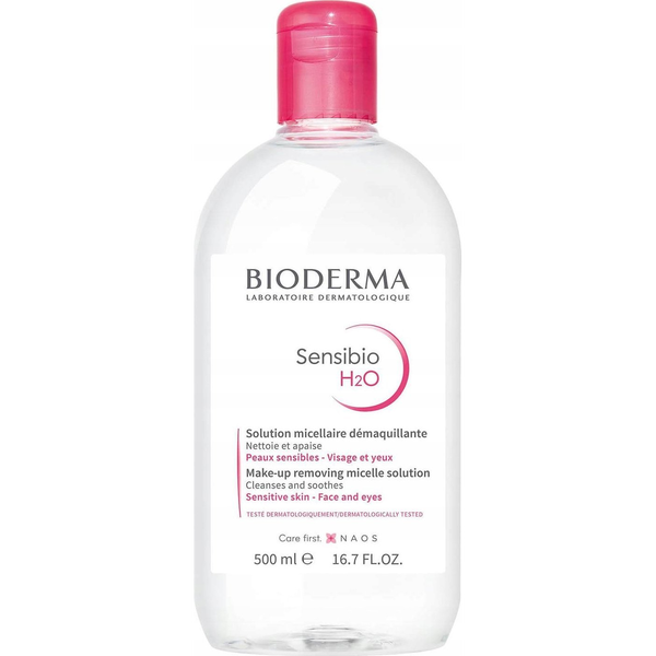  Bioderma Sensibio H2O płyn micelarny do skóry wrażliwej 500ml