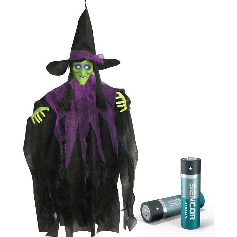 Retlux RHW 020 Zöld boszorkány 2 LED MC Halloween Dekoráció (RHW 020)