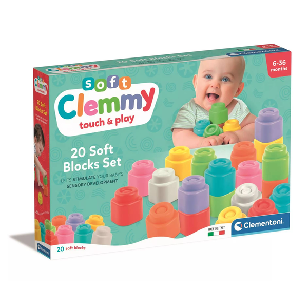 Clementoni Clemmy Confezione 20 Mattoncini