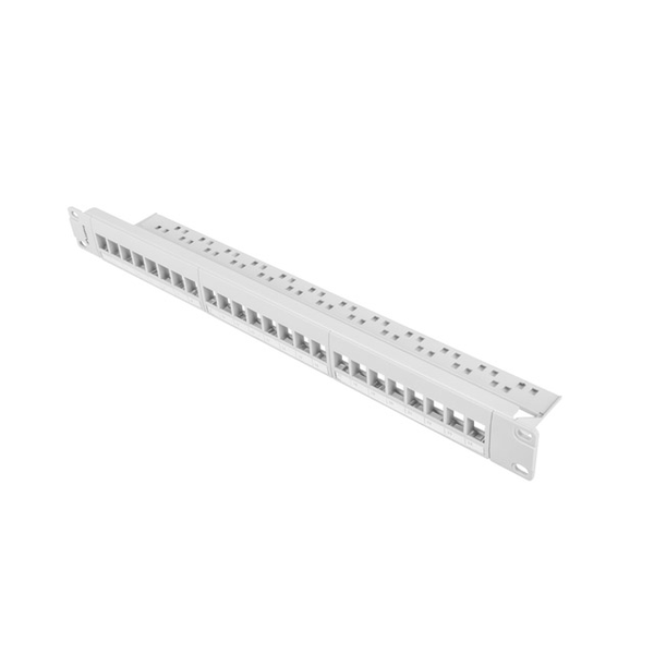 Пач панел, Lanberg patch panel blank 24 port 1U for keystone modules gray
