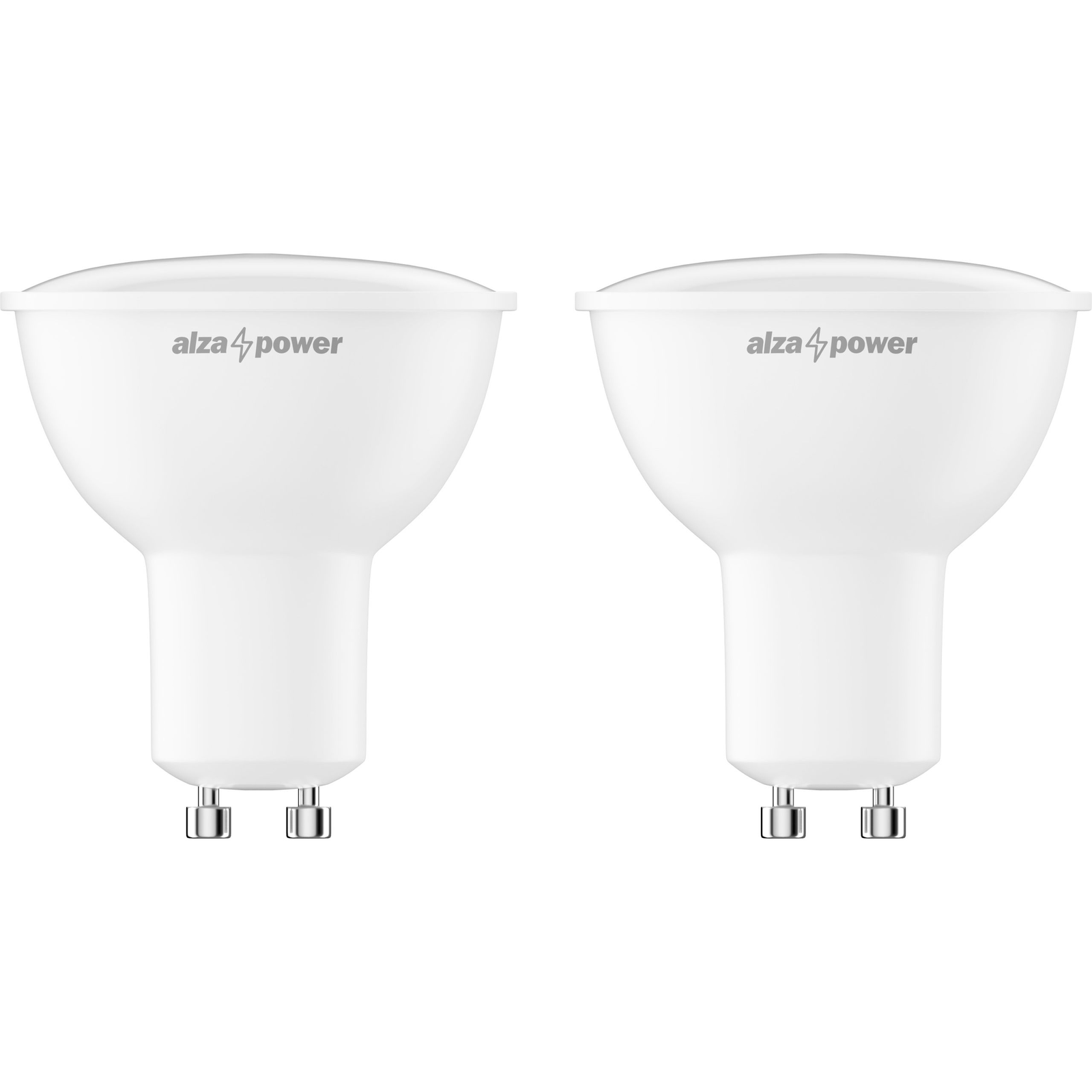AlzaPower LED 8-55W, GU10, 2700K, szett, 2db (APW-LBG10-82700SM2)