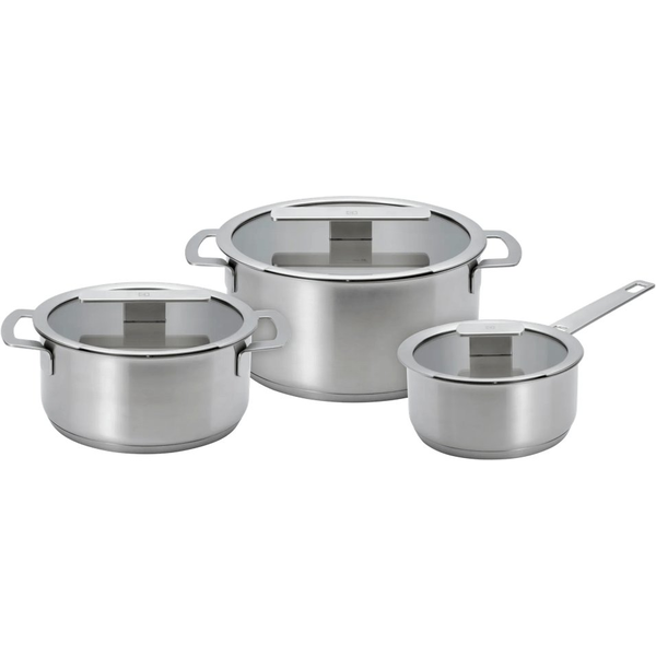Electrolux E9HOPS set di padella e pentola 3 pz