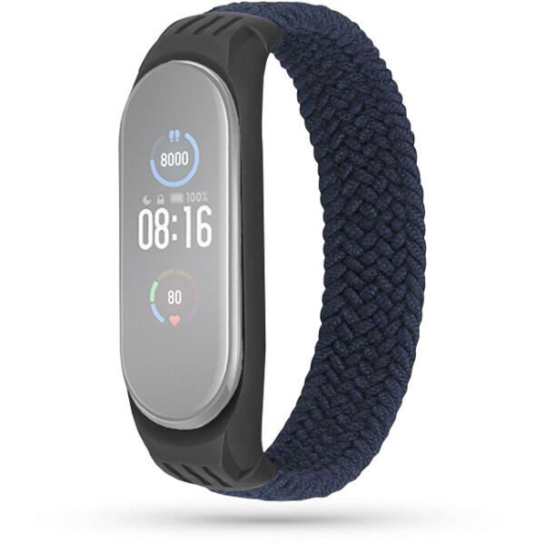 Каишка TECH-PROTECT Loop за Xiaomi Mi Smart Band 5/6, Charcoal