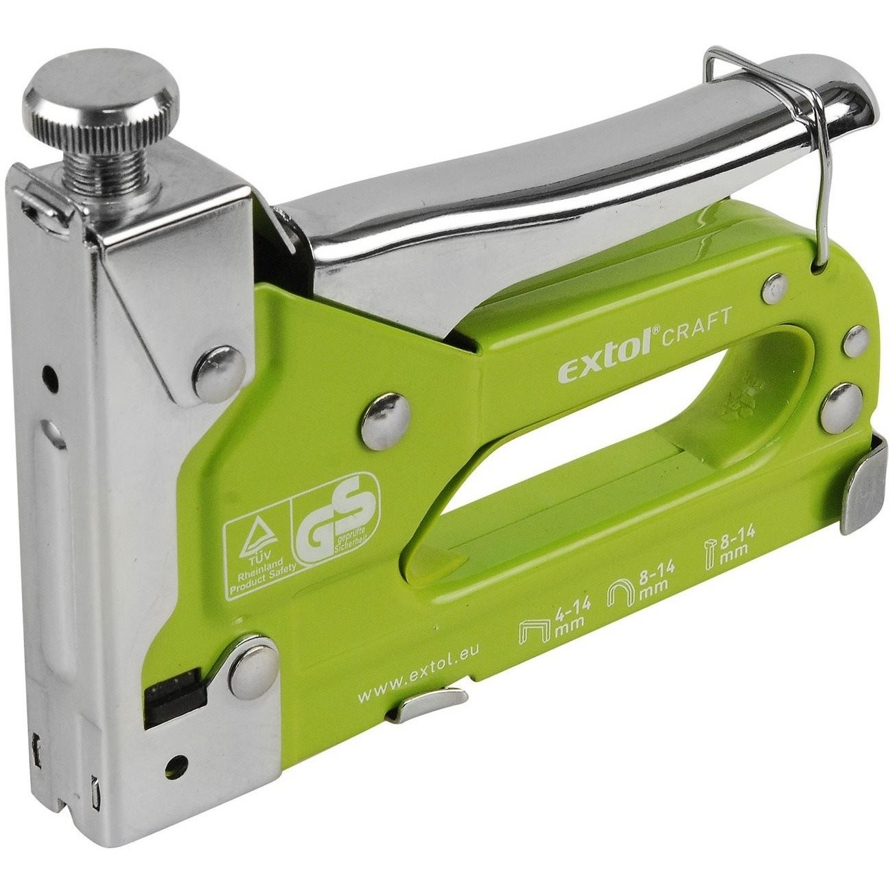 EXTOL CRAFT 3-funkiós tűzőgép, 4-14 mm (9176)