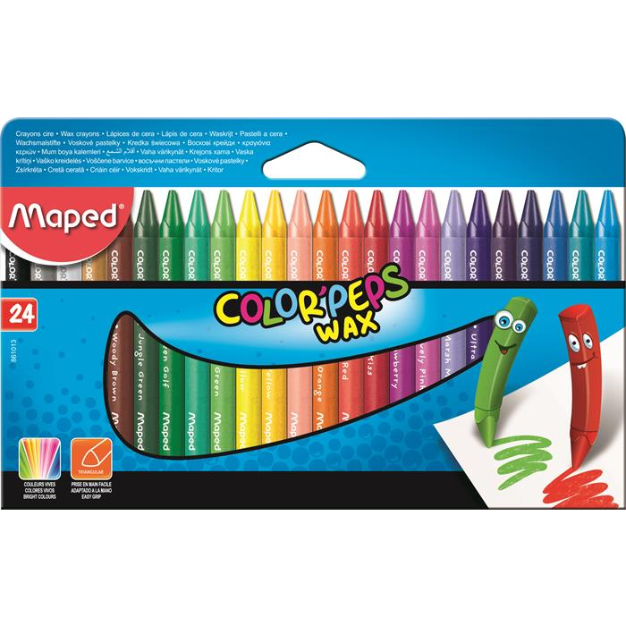 Maped Color'Peps Wax zsírkréta 24 db (861013)
