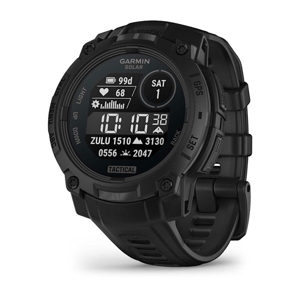 GARMIN Instinct 3 Solar 45mm Tactical Edition смарт часовник, черен