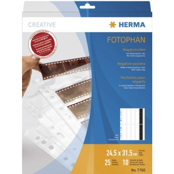 Herma 7760 7760 Fényképtasakok Átlátszó (7760)