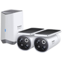 Baseus Security S1 Pro Outdoor Dual 3K 2-Cam Kit (weiß)