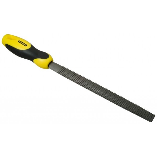 Stanley Halbrundraspel mit Heft, Hieb 2, 200 mm
