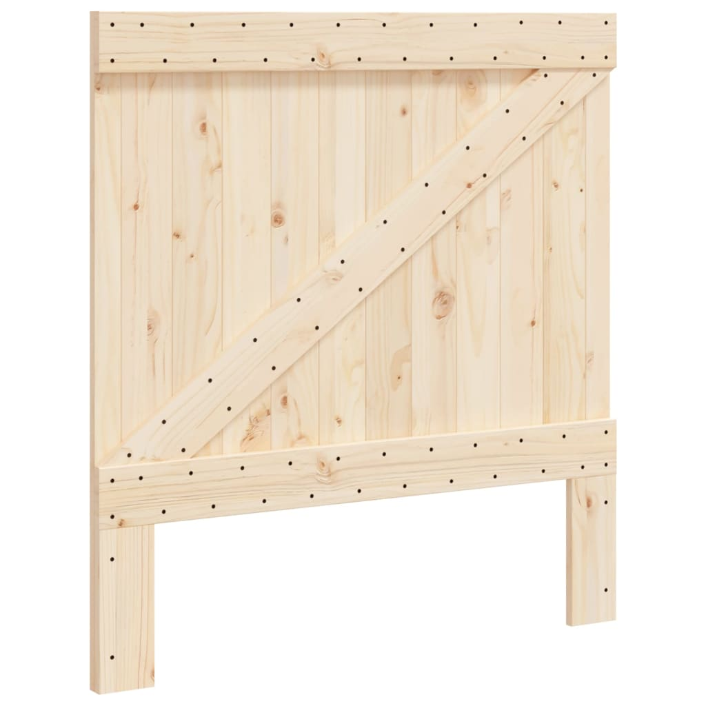 tömör fenyőfa fejtámla 100 x 104 cm (358398)
