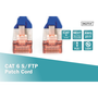 Digitus CAT6 S-FTP Patch кабел 10 м син, мрежови кабели