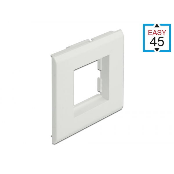 Delock Easy 45 modul tartó telepítési csatornához 85 x 80 mm