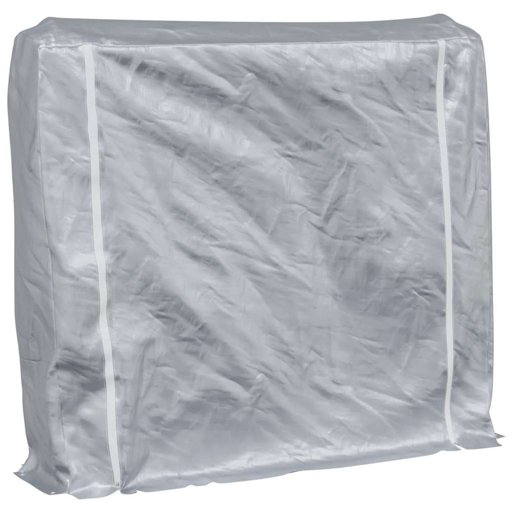 tűzifa állvány esővédővel 150x25x150 cm Horganyzott acél (4100709)