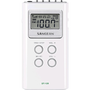 Джобно радио Sangean със стерео синтезатор, DT-120W AM / FM, Бял