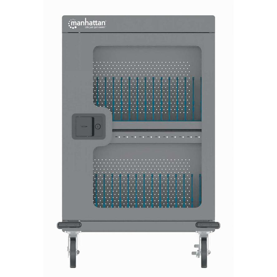 MANHATTAN Ladeschrank 32xUSB-C PD-Ports 576W gesamt 18W Port (Speditionsversand) (102353)