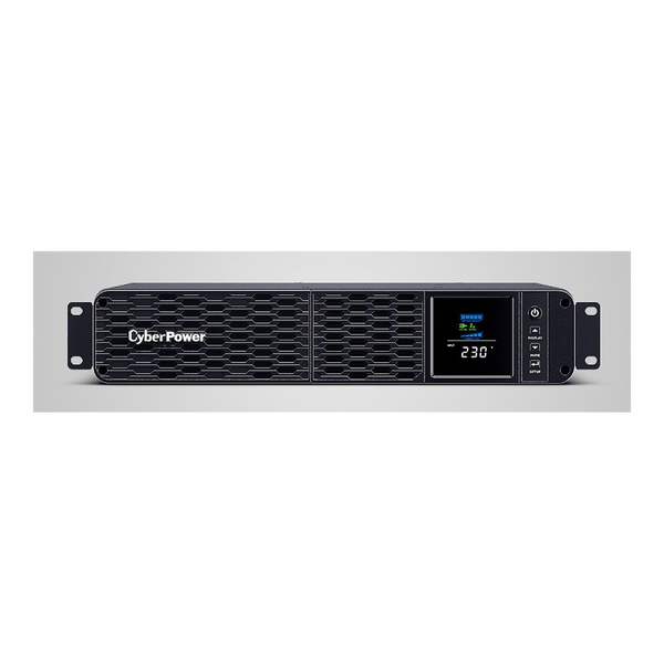 CyberPower CP1600EIPFCRM2U UPS-enhed Interaktivt indgangsstik 1,6 kVA 1000 W 8 AC stikkontakt(er)