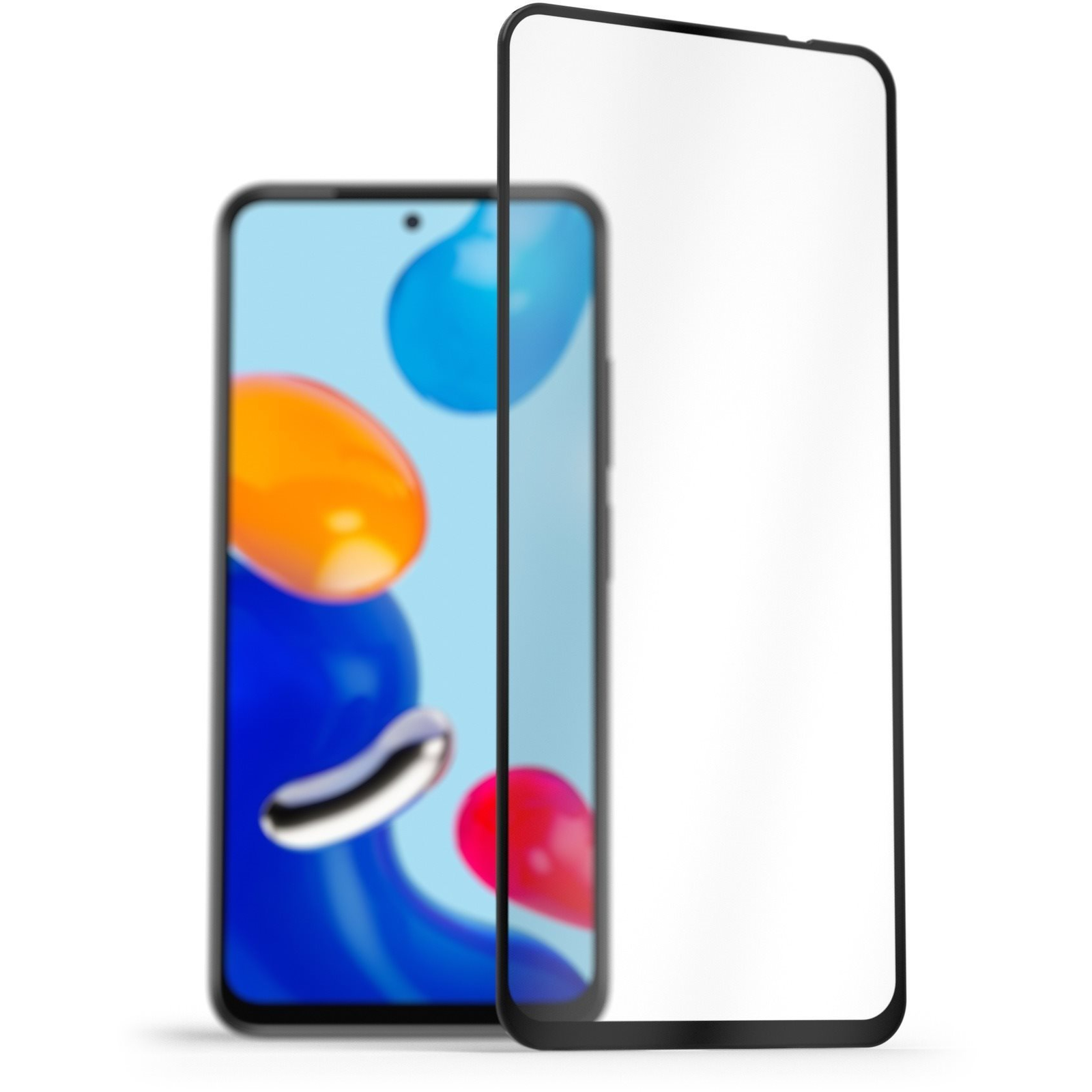AlzaGuard FullCover Glass Protector Xiaomi Redmi Note 11/ 11S 2.5D üvegfólia (AGD-TGB0072)