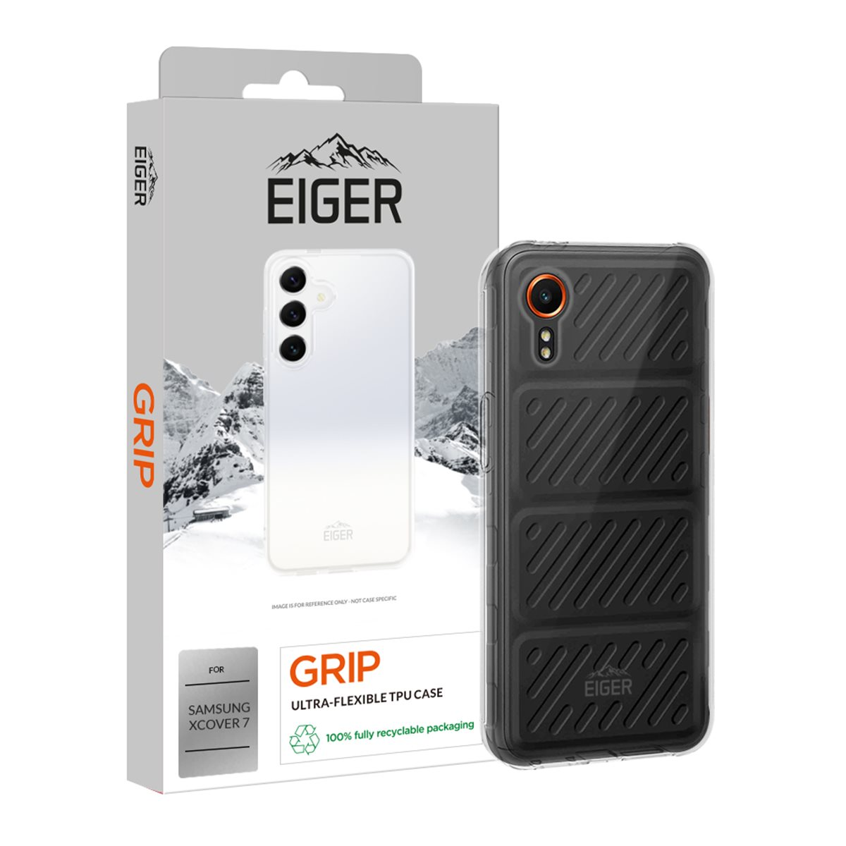 Eiger Grip Samsung Galaxy Xcover 7 Tok - Átlátszó (EGCA00590)