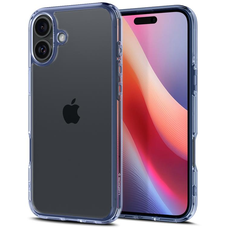 Spigen Ultra Hybrid Sky Crystal iPhone 16 tok (ACS08204)