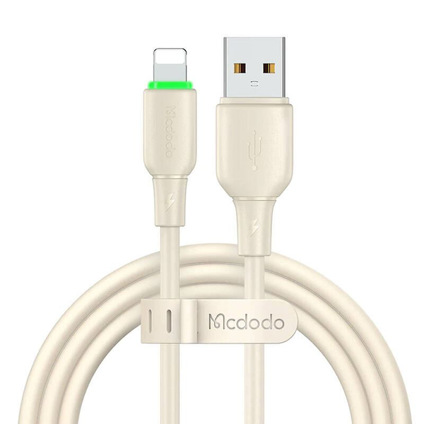 Mcdodo USB-A - Lightning kábel 1,2m bézs (CA-4740)