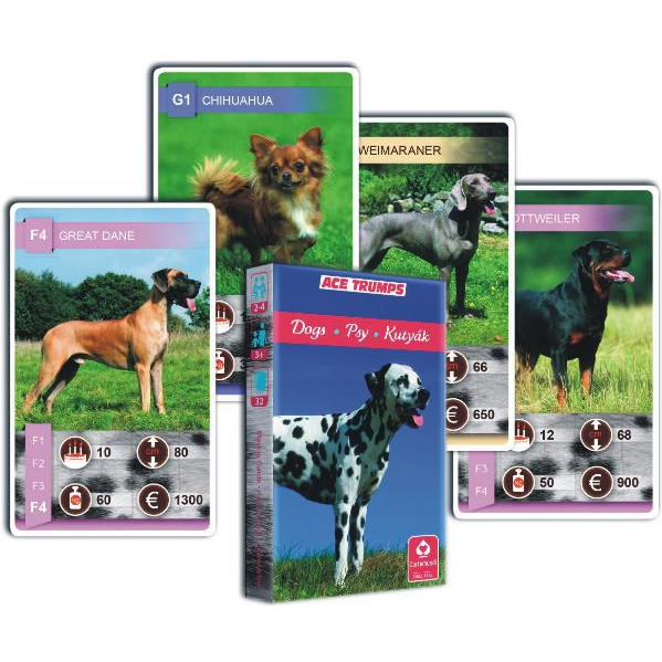 Kutyák 4 Az 1-ben Kártyajáték (002167) (1289000498)