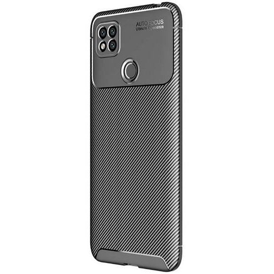 Gigapack Xiaomi Redmi 10A karbon mintás szilikon tok fekete (GP-123449) (GP-123449)