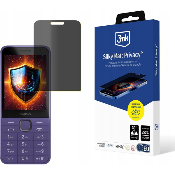 Fólie pro Nokia 235 4G / 215 4G - 3mk Silky Matt Privacy