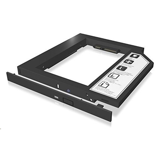 Raidsonic Icy Box beépíthető 2,5" HDD/SSD keret laptopba fekete 9,5mm (IB-AC640) (IB-AC640)