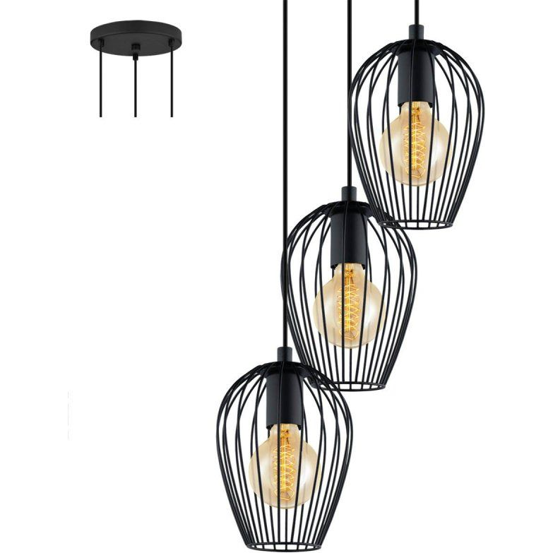 EGLO , 49479 , NEWTOWN , függeszték , E27 , 3X60W , IP20 (49479)