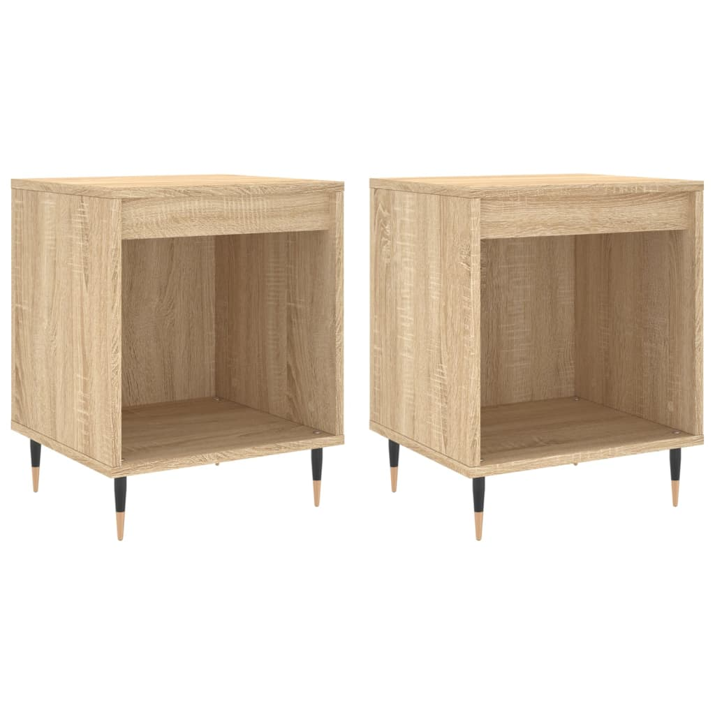 2 db sonoma tölgy éjjeliszekrény 40 x 35 x 50 cm (830707)