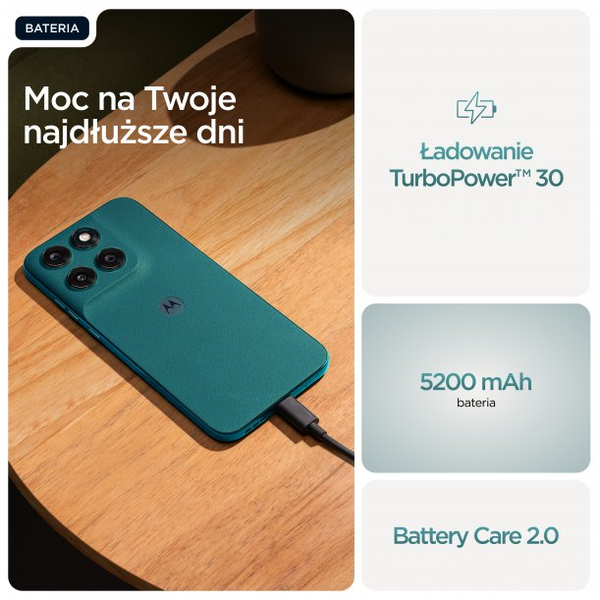 Motorola Moto G77 6.8" 256GB Zöld 5G Okostelefon
