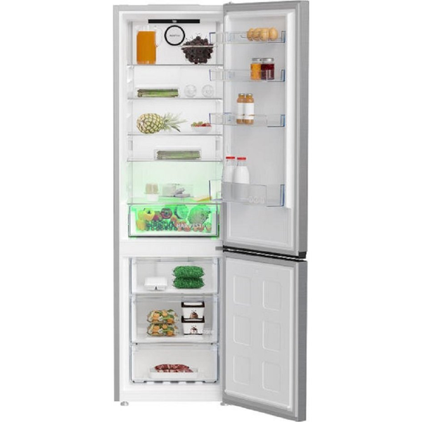 Beko B3RCNA404HXB kombinált hűtőszekrény Szabadonálló 355 L E Ezüst