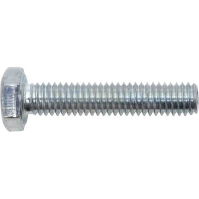 SWG 057 6 60 67 Menetes csavar M6 60 mm Külső hatlap DIN 933 Acél Cinkezett 50 db (057 6 60 67)
