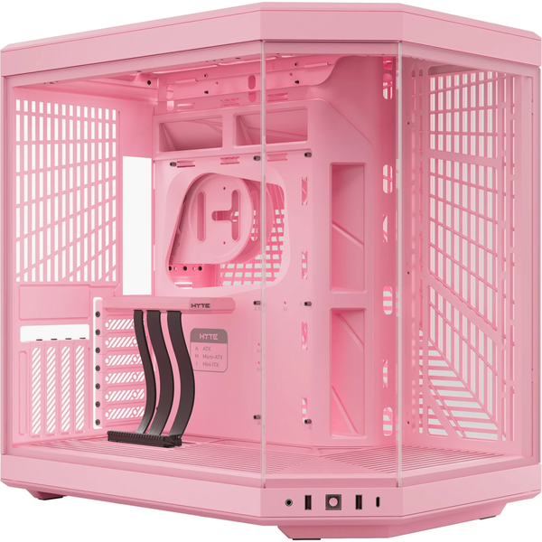 Hyte Y70 Midi-Tower, Tempered Glass- Strawberry Milk