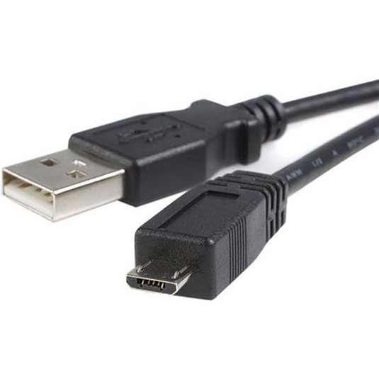 StarTech.com UUSBHAUB2M USB-kabel USB 2.0 USB A Micro-USB B 0,48 Gbit/s Zwart