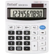 REBELL SDC 410 Számológép fehér (SDC810+)