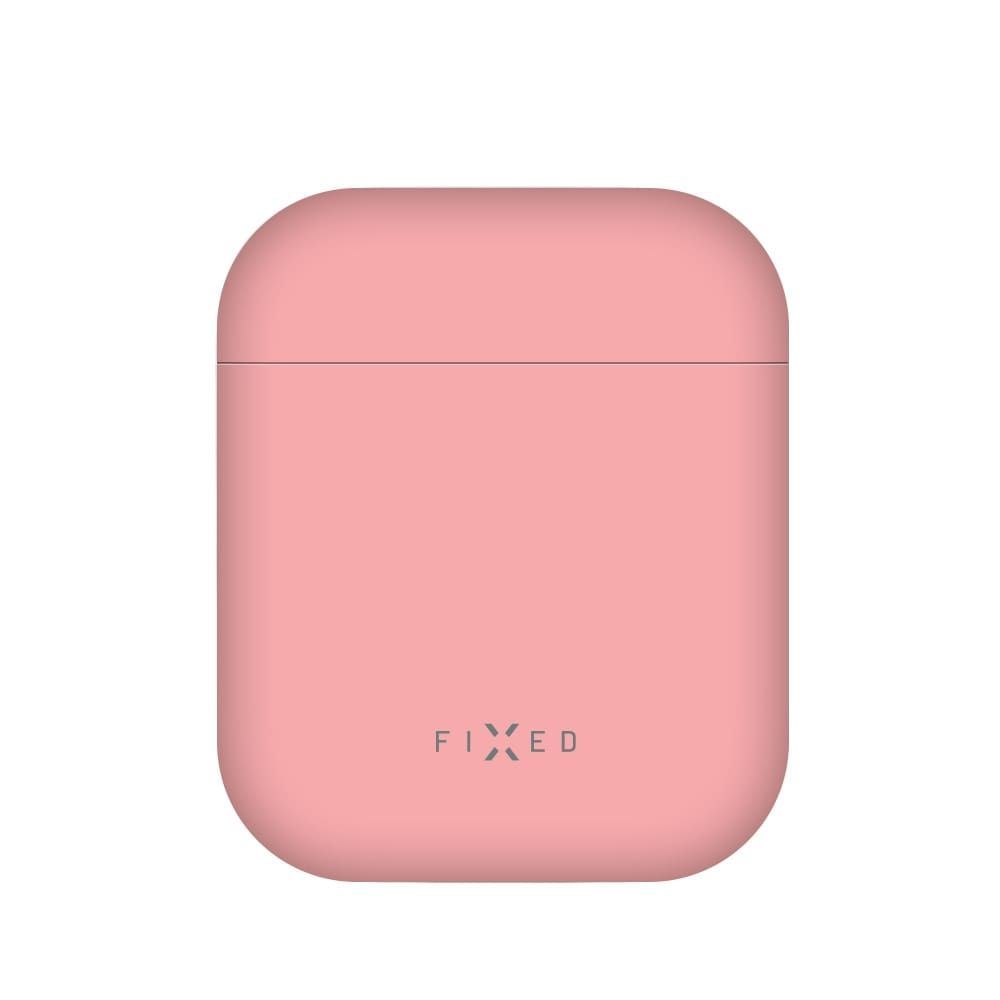 FIXED Silky Apple AirPods szilikon tok pink (FIXSIL-753-PI) (FIXSIL-753-PI)