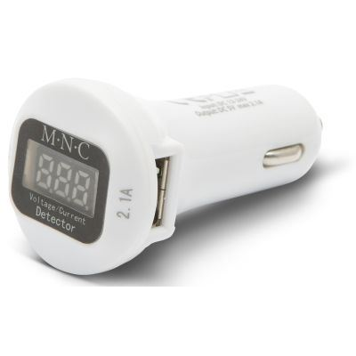 M.N.C autós töltő és akkumulátor állapot ellenőrző fehér (55054WH) (55054WH)