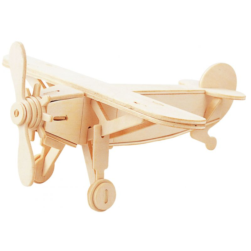 Eureka 3D Puzzle Gepetto's Workshop : Repülőgép Fa modell (EUR34390)