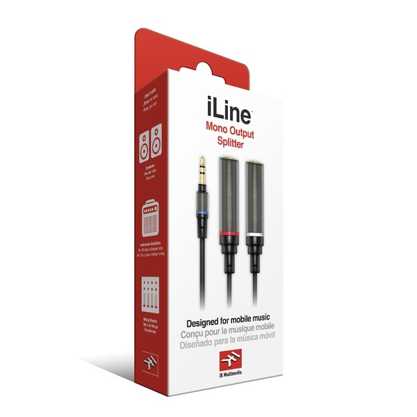 IK Multimedia ILINE Mono Output.Splitter jelmegosztó kábel
